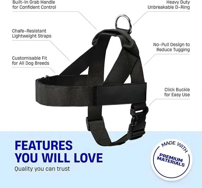 Dog Harness & Leash Set – Comfort, Safety & Control——Free shipping