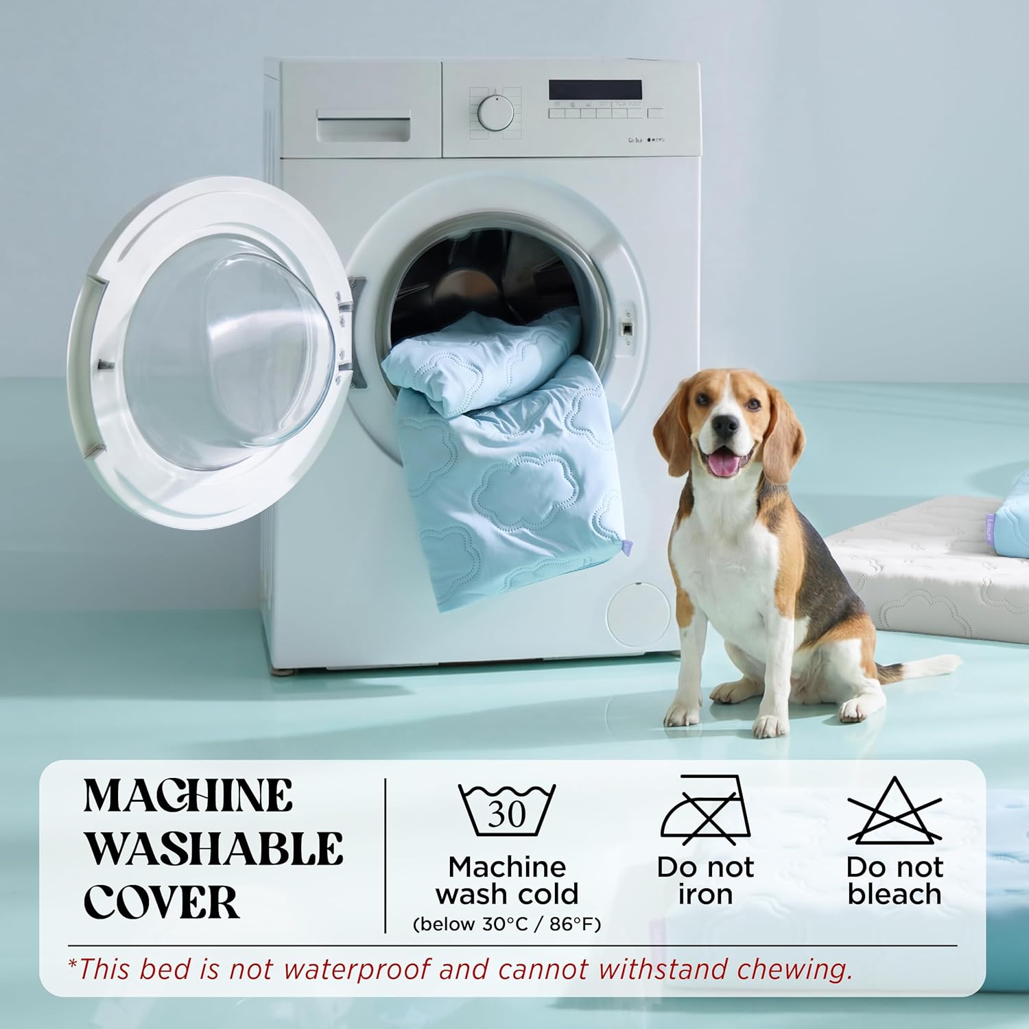 Premium Cooling Orthopedic Dog Mat | Washable Non-Slip Bed for Dogs & Cats