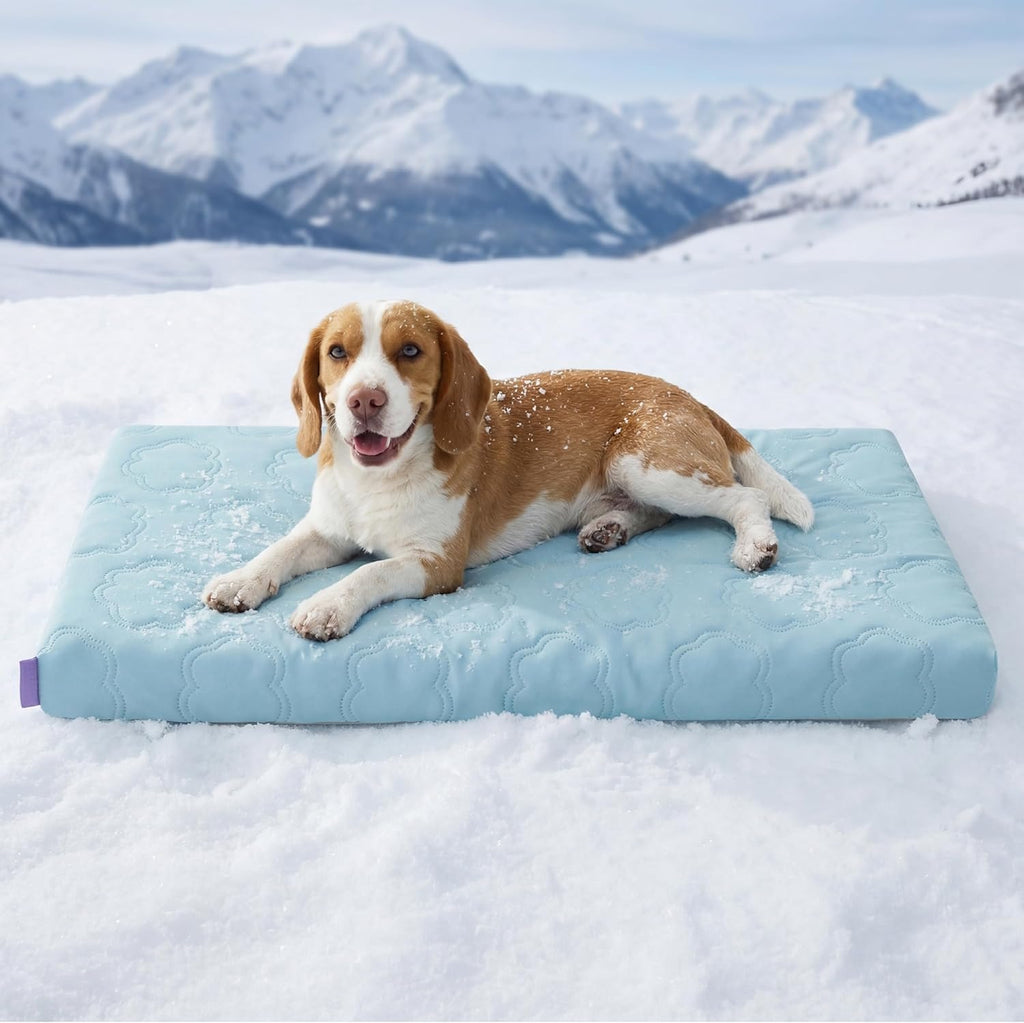 Premium Cooling Orthopedic Dog Mat | Washable Non-Slip Bed for Dogs & Cats