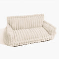 Orthopedic Plush Dog Sofa Bed | Washable Cozy Pet Couch with Head & Neck Support
